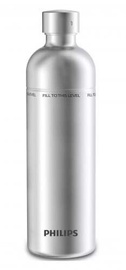 Ūdens pudele Philips Metallic Bottle, tērauda, 1 l