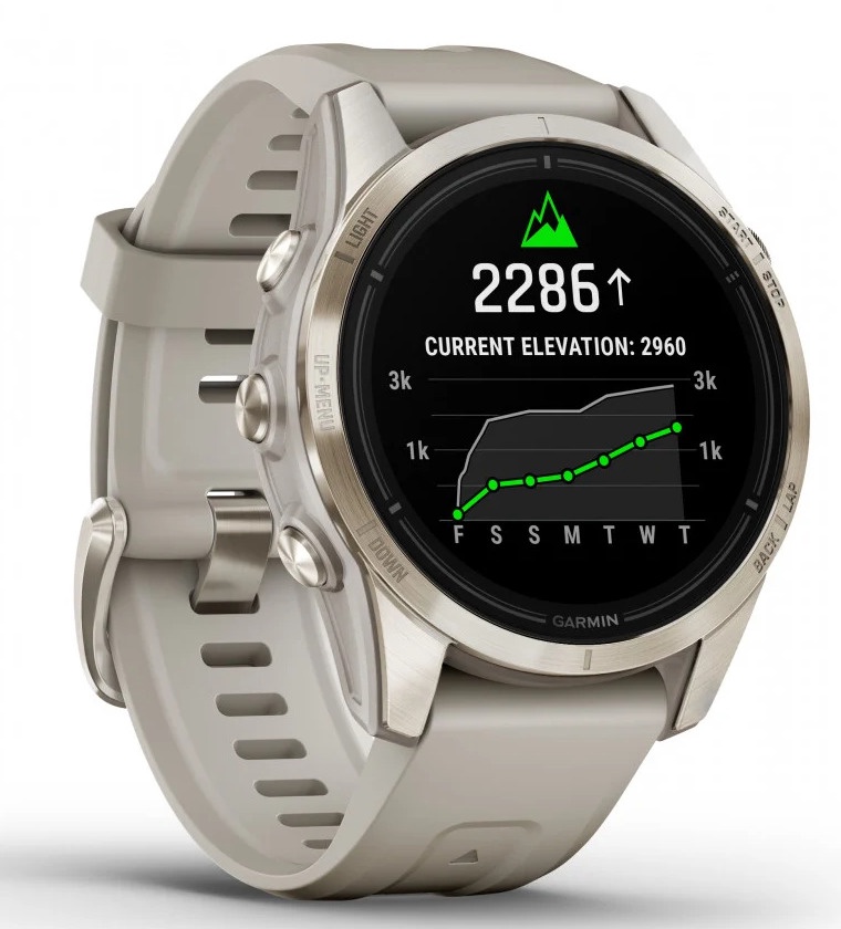 Nutikell Garmin Epix Pro Gen 2 Sapphire 42Mm, kuldne