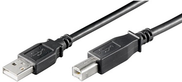 Juhe Goobay USB A to USB B 68901, must, 3 m