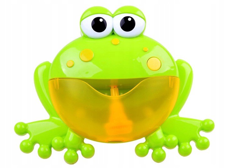 Mänguloom Musical Froggie Bubble frog, roheline