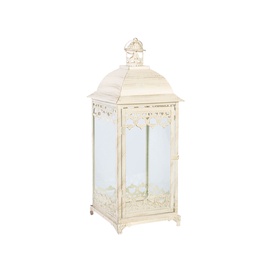 Latern Home4you Samira-2, metall, 480 mm, beež