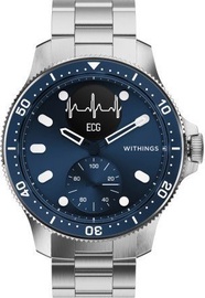 Умные часы Withings Scanwatch Horizon 43mm HWA09-model 7-All-Int, синий/серебристый