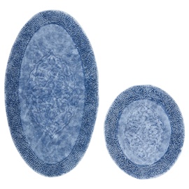 Комплект ковриков для ванны Foutastic 394ANR1345, синий, 1000 мм x 600 мм