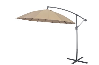 Садовый зонт от солнца Domoletti, 300 см, песочный