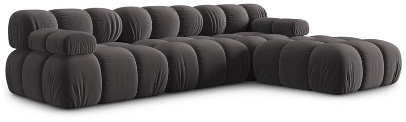 Mooduldiivan Micadoni Home Bellis, tumehall, 282 x 188 cm x 63 cm