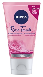 Attīrošs sejas gēls sievietēm Nivea Rose Touch, 150 ml