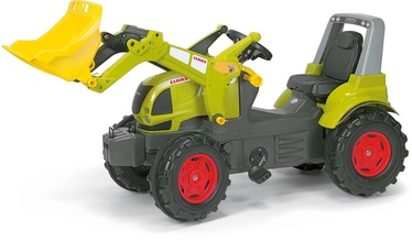 Automobilis su pedalais Rolly Toys Claas Arion 640, juodas/žalias