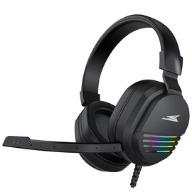 Проводная игровая гарнитура Baracuda BGH-011, pearl black
