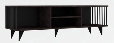 ТВ стол Kalune Design Josef, антрацитовый, 400 мм x 1600 мм x 486 мм