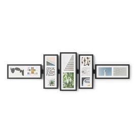 Foto rāmis Mark Shuffle, 129 cm x 41 cm, melna