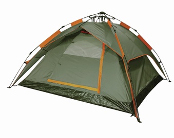 Četrvietīga telts Outliner RD-AT03-3 RD-AT03-3, zaļa