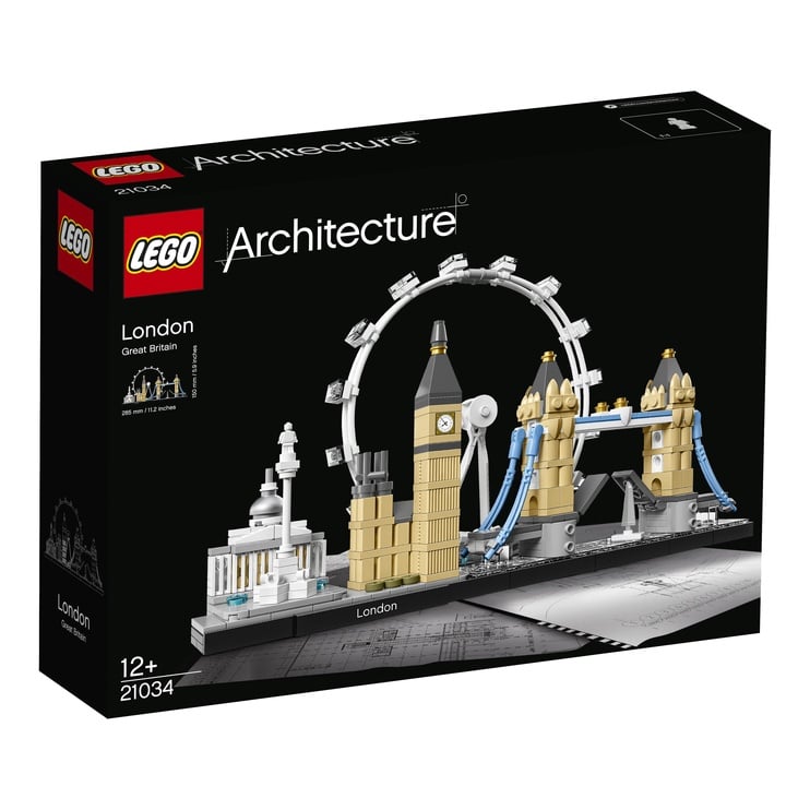 Konstruktor LEGO Architecture London 21034, 468 tk