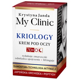 Крем для глаз для женщин Janda My Clinic Kriology, 15 мл, 70+
