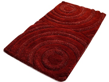 Vannas istabas paklājs Foutastic Wave 359CHL1103, sarkana, 60 cm x 100 cm