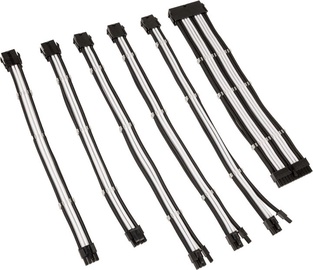Кабель Kolink Core Adept Braider Cable Extension Kit 24-pin male, 24-pin male, 0.3 м, белый/черный