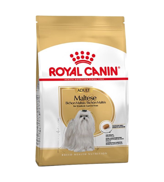Sausā suņu barība Royal Canin Maltese, vistas gaļa/cūkgaļa, 1.5 kg
