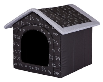 Кровать для животных Hobbydog Dog, черный, 38 см x 32 см, R1
