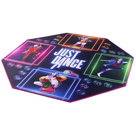 Ковер Subsonic Gaming Floor Mat Just Dance, черный/многоцветный