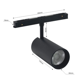 Valgust siinide jaoks Modoled Magnetic MLP1044M, 20 W, LED, 3000 - 6000 °K