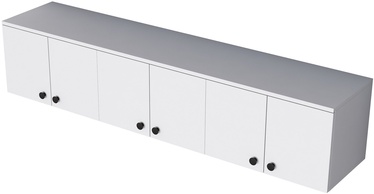 Настенная полка Kalune Design EA103 - 2566 893RAN4946, белый, 37.5 см x 179.6 см x 43.6 см