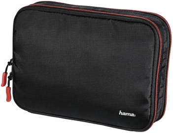 Mugursoma Hama Fancy L, melna/oranža
