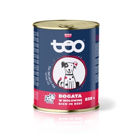 Влажный корм для собак Teo Adult, говядина, 0.85 кг