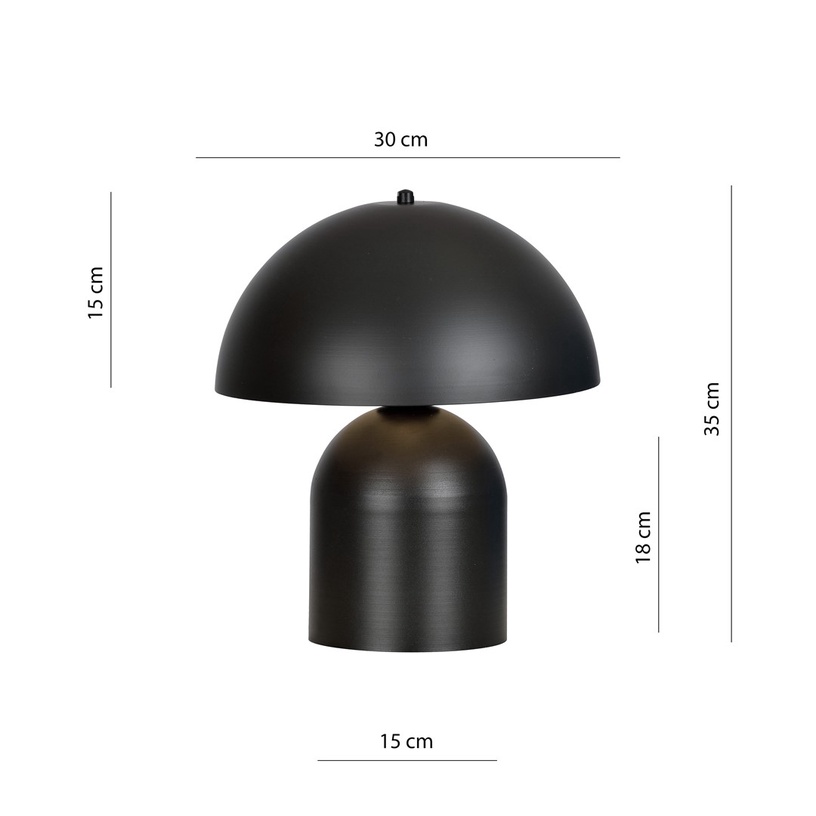 Galda stāvlampas Emibig Kava LN1, E27, 15W