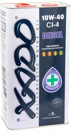 Mootoriõli Xado CI-4 Diesel 10W - 40, poolsünteetiline, sõiduautole/veoautodele, 5 l