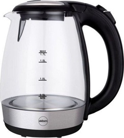 Juhtmevabad veekeetjad Eldom Linea C415, 1.7 l, läbipaistev/must/kroom