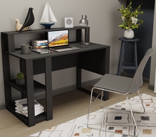 Galds Kalune Design Queens 322RTC1370, antracīta