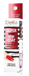Nagu kopšanas līdzeklis Delia Cosmetics Super Shine Top Coat, 11 ml