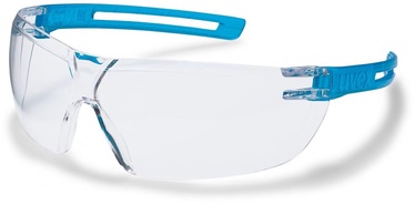 Apsauginiai akiniai Uvex X-Fit 9180041, skaidrūs/mėlyna, Universalus dydis