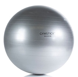Гимнастический мяч Gymstick Fitness Ball 61033-65, серебристый, 650 мм