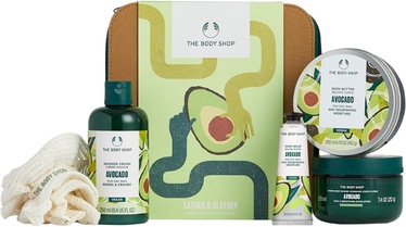 Комплект The Body Shop Lather & Slather Avocado, 730 мл, 5 шт.