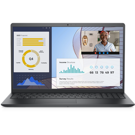 Ноутбук Dell Vostro 3535, AMD Ryzen™ 3 7330U, 8 GB, 256 GB, 15.6 ″, AMD Radeon Graphics, черный