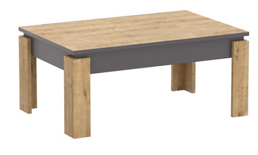 Kohvilaud Kalune Design Manhattan, hall/tamm, 90 cm x 60 cm x 40 cm