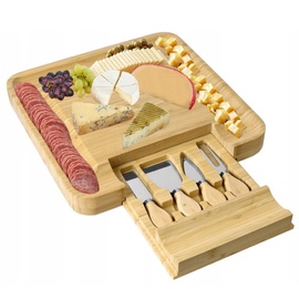 Servēšanas komplekts Vigo 2in1 Cheese & Snack VI-CHEBRD-03, 33 cm x 4 cm, 33 cm