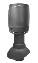 Ventilācijas izeja Vilpe FLOW 110P/300, plastmasa, 0.03 m x 110 mm