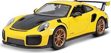 Bērnu rotaļu mašīnīte Maisto Porsche 911 GT2 RS 531523, melna/dzeltena