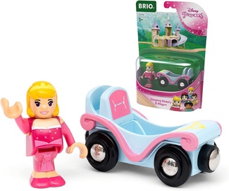 Transporta rotaļlietu komplekts Brio Disney Princess Sleeping Beauty & Wagon 63331400, daudzkrāsaina