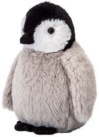 Mīkstā rotaļlieta Wild Planet Penguin, melna/pelēka, 20 cm