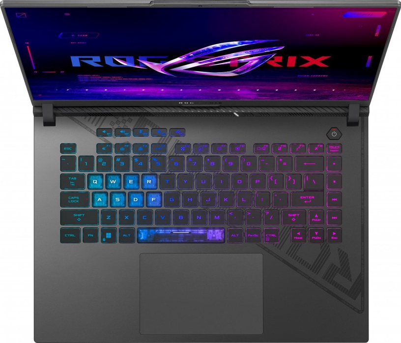 Portatīvais dators Asus ROG Strix G16 G614JI-N3127W, Intel® Core™ i7-13650HX, 16 GB, 1 TB, 16 ", RTX 4070, pelēka, en