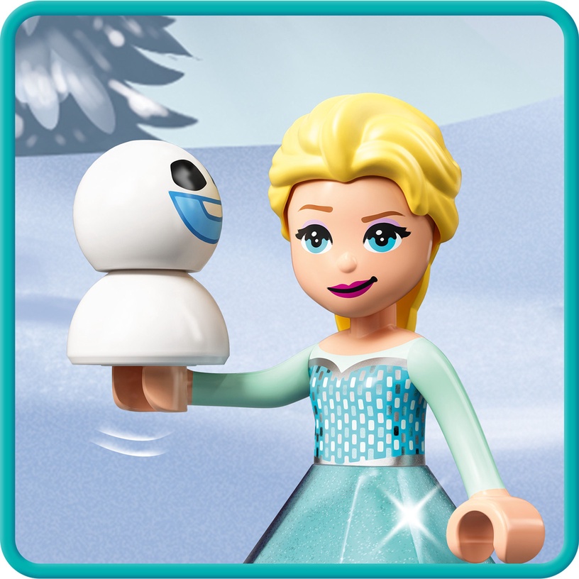 Konstruktor LEGO® │ Disney Elsa lossihoov 43199, 53 tk