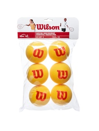 Lauko teniso kamuoliukas Wilson STARTER FOAM,RED - STAGE 3 WRZ259300, raudonas/geltonas, 6 vnt.
