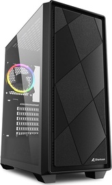 Kompiuterio korpusas Sharkoon VS8 RGB, skaidri/juoda