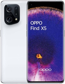 Mobiiltelefon OPPO Find X5, valge, 8GB/256GB