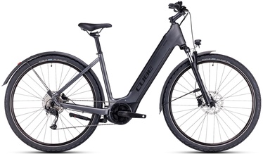 Elektrinis dviratis Cube Nuride Hybrid Performance 625 Allroad, S, 29", 250 W, 17.4 Ah, juoda/grafito