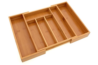 Лоток для столовых приборов Bamboo Tray, коричневый