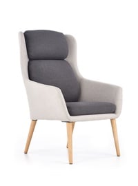 Кресло Halmar Purio, серый (поврежденная упаковка)