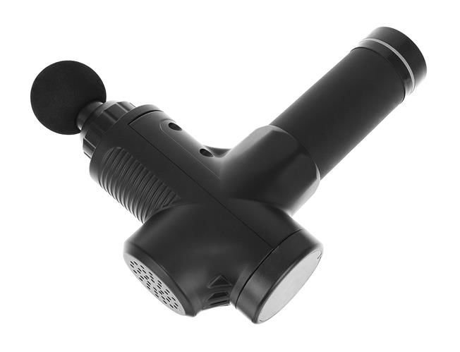 Masāžas pistole Malatec Massage Gun 9678, 24.5 cm x 24 cm, melna